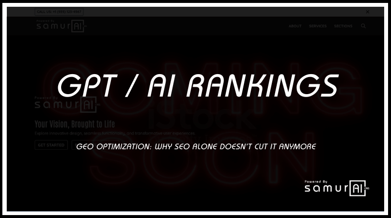 GEO Optimization: Why SEO Alone Doesn’t Cut It Anymore 