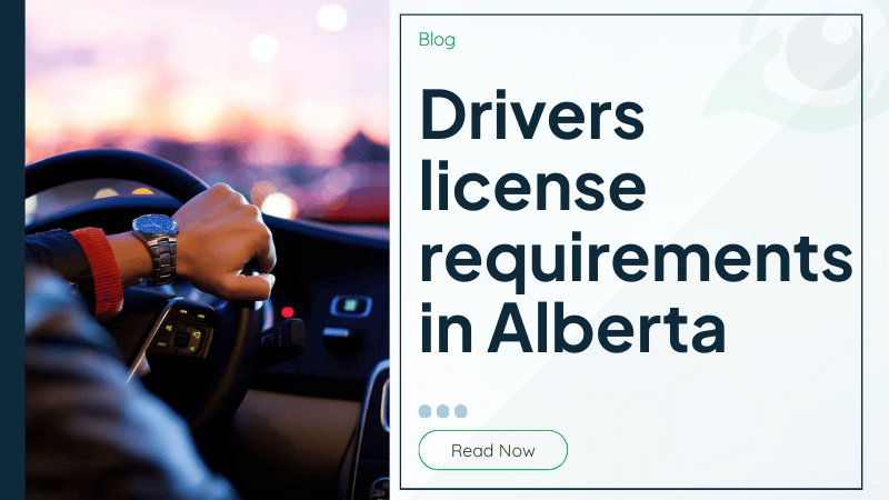 Drivers license requirements in Alberta