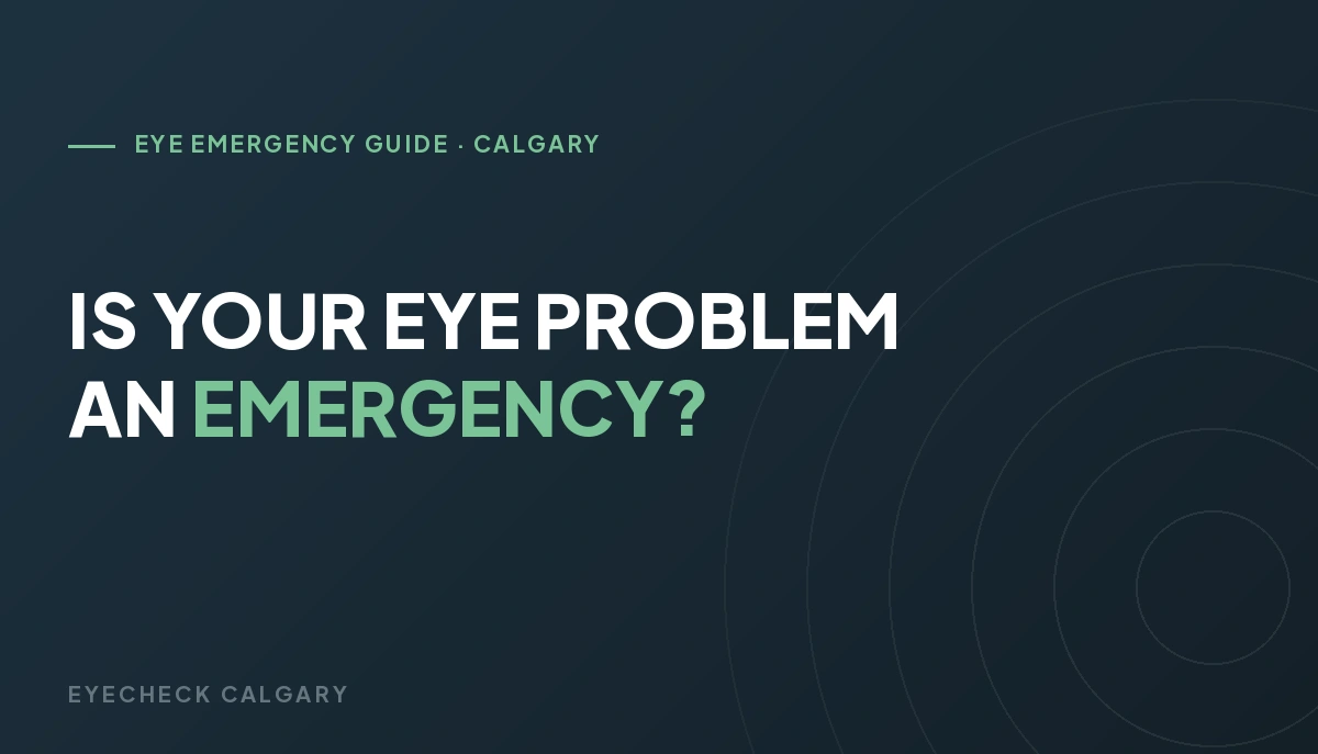 Emergency Eye Exam vs Regular Eye Exam: When Should You Come In?