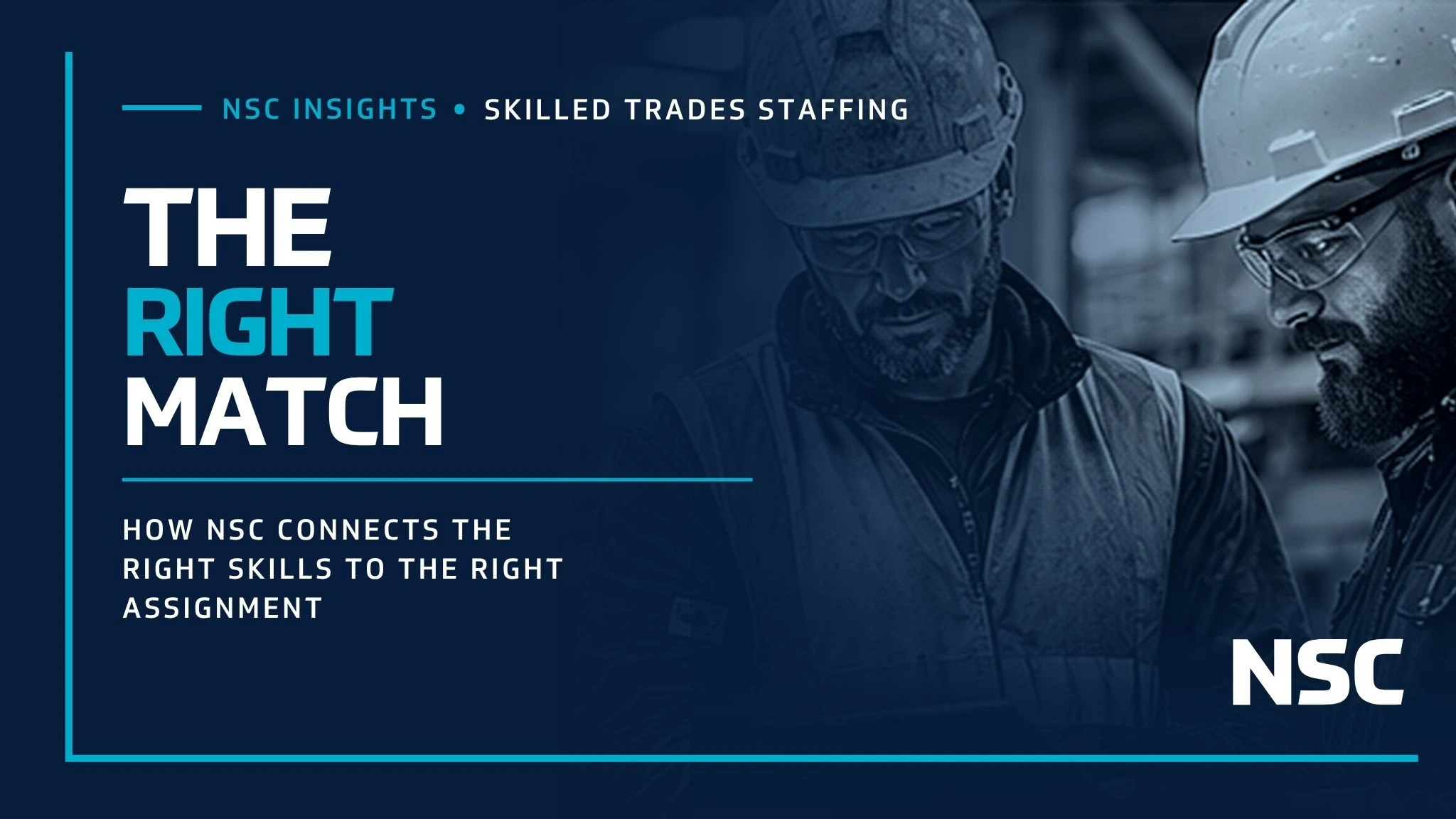 How NSC Matches Tradespeople to Assignments (And Why It Beats the Job Boards)