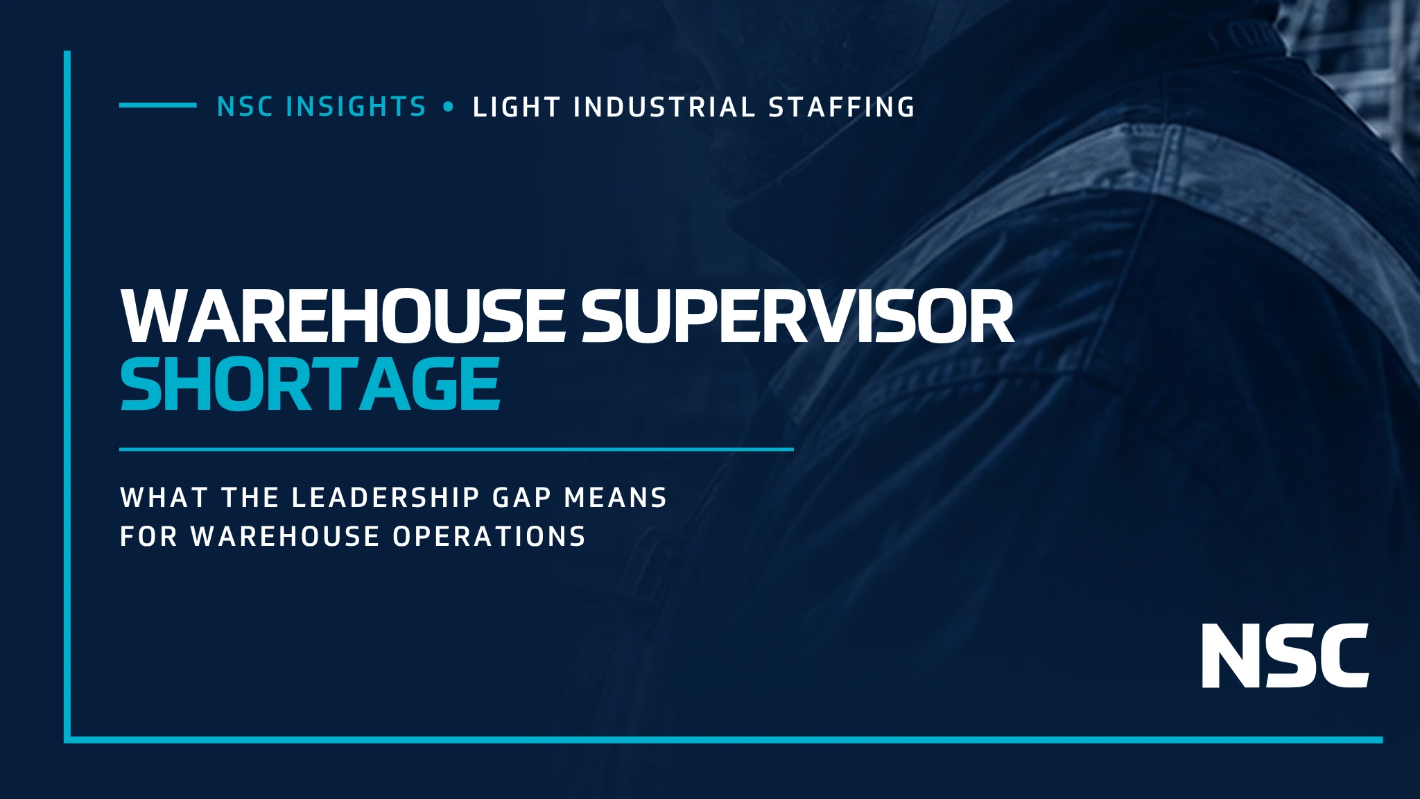 The Warehouse Supervisor Shortage: Why Floor Leadership Is the Hardest Role to Fill