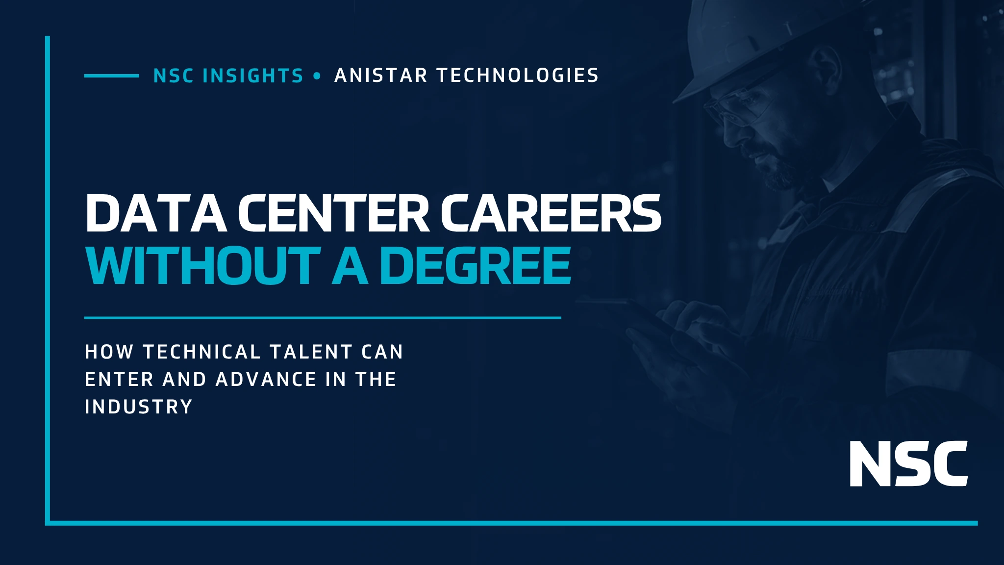 No Degree Required: Building a Data Center Technician Career with Anistar