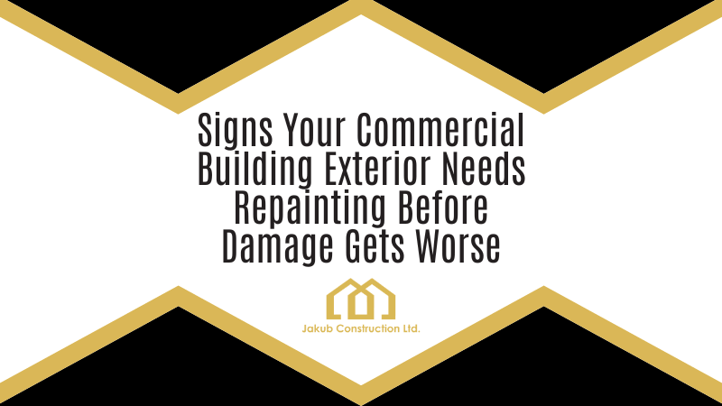 Signs Your Commercial Building Exterior Needs Repainting Before Damage Gets Worse