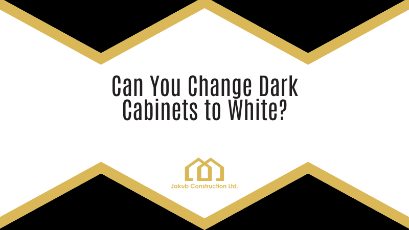 Can You Change Dark Cabinets to White? What to Expect From Cabinet Refinishing in Calgary