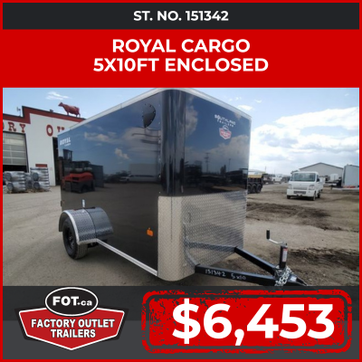Royal Cargo 5x10 enclosed cargo