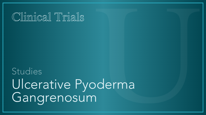 Ulcerative Pyoderma Gangrenosum 