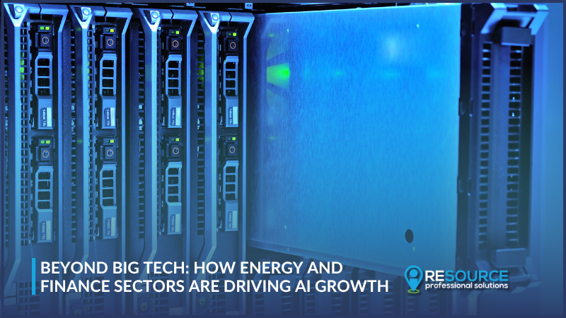 Beyond Big Tech: How Energy and Finance Sectors Are Driving AI Growth