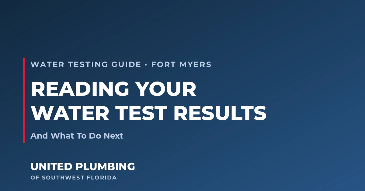 How to Read Your Free Water Test Results (and What to Do)