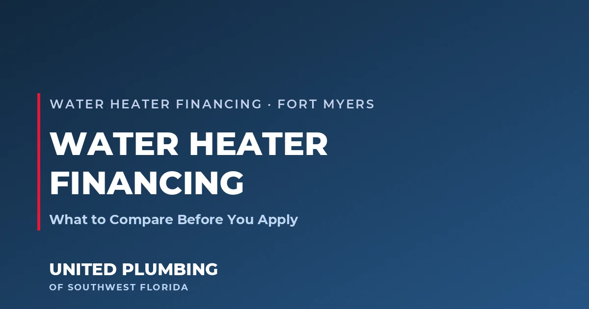 Water Heater Financing in Fort Myers