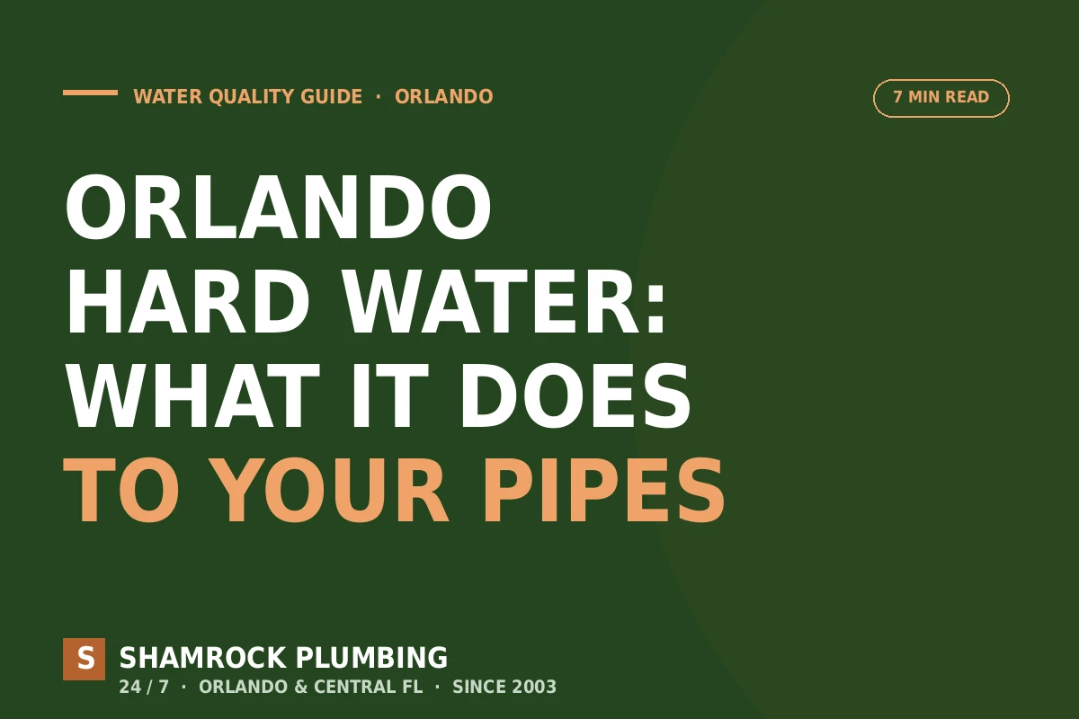 Orlando hard water