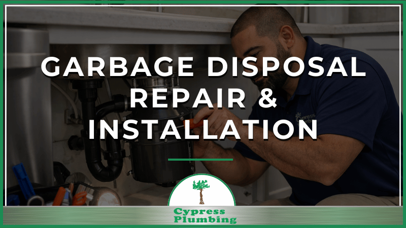 Garbage Disposal Repair &amp; Installation