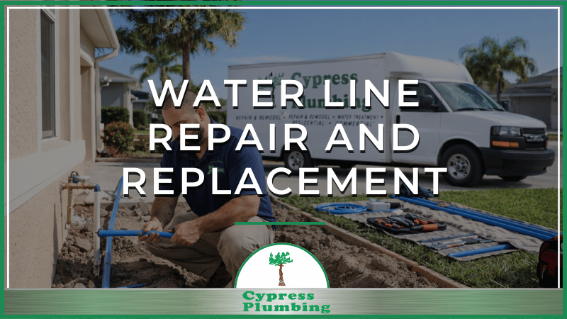 Water Line Repair and Replacement