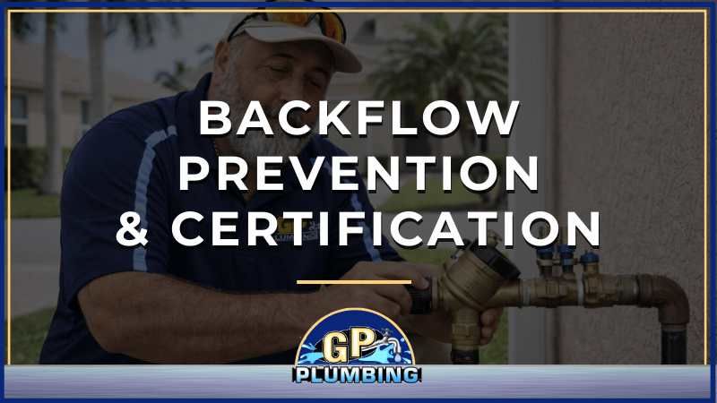 Backflow Preventer Testing &amp; Certifcation