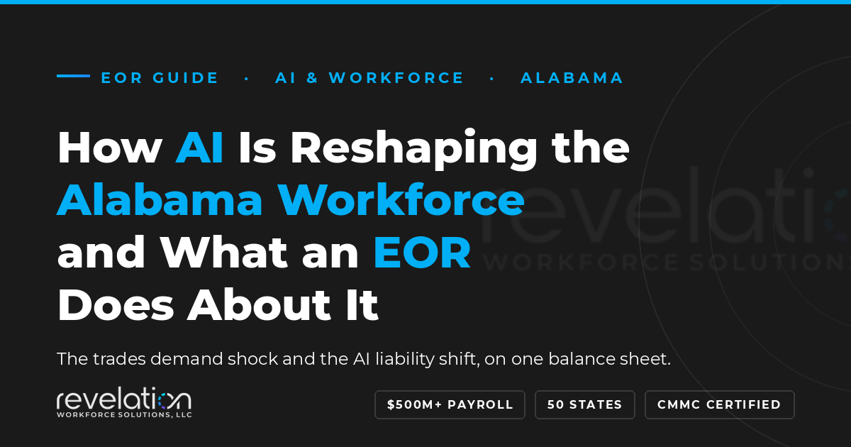 How AI Is Reshaping the Alabama Workforce and What an Employer of Record Does About It