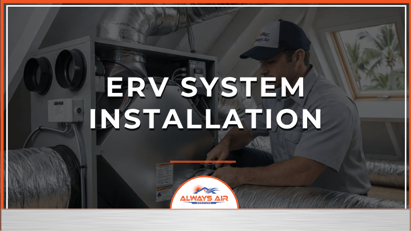 ERV System Installation