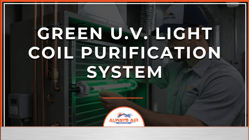 Green U.V. Light Coil Purification System