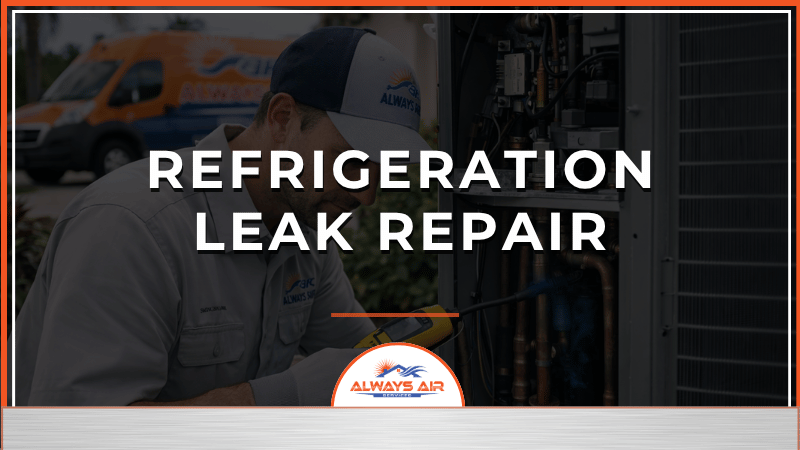 Refrigerant Leak Repair