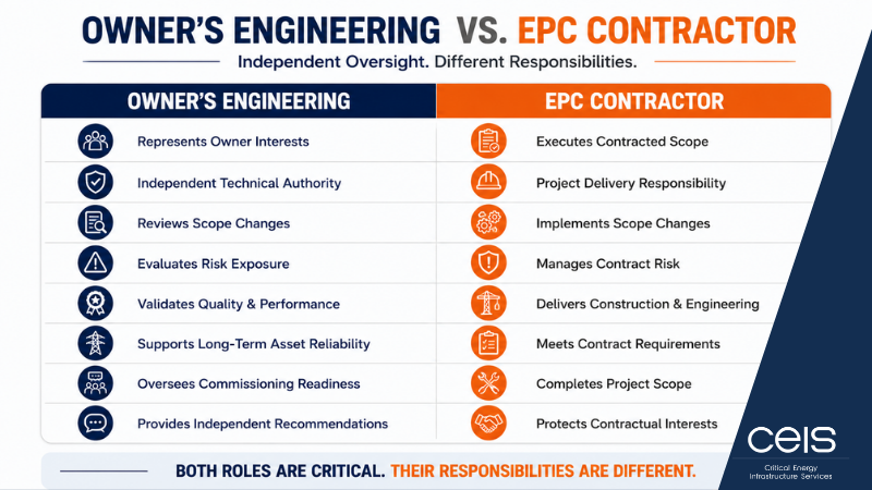 Owner's Engineering vs. EPC