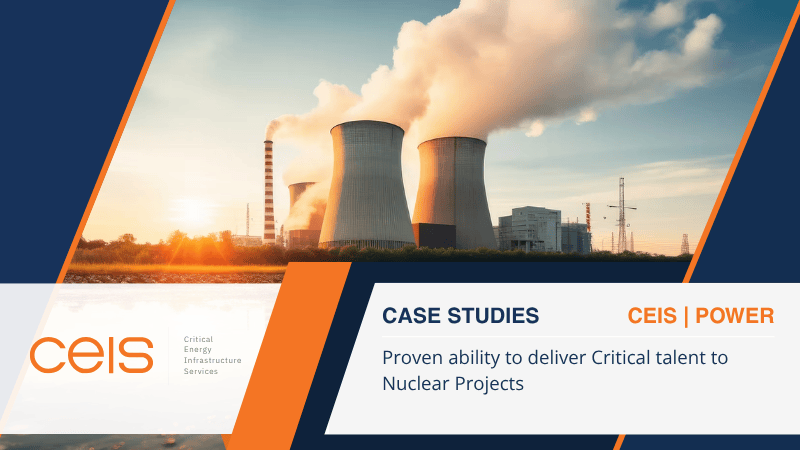 Proven ability to deliver Critical talent to Nuclear Projects