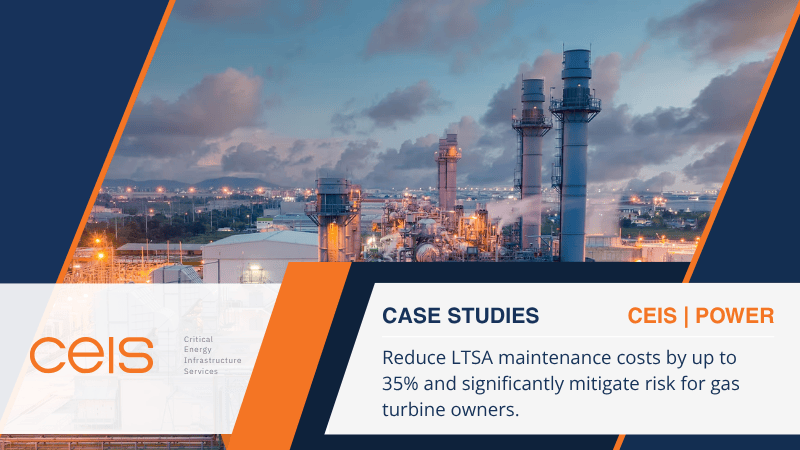 Reduce LTSA maintenance costs by up to 35% and significantly mitigate risk for gas turbine owners.