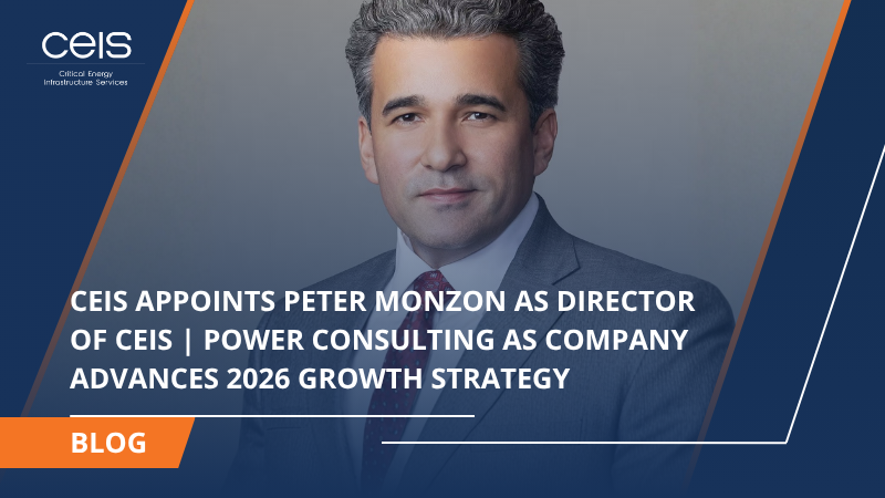 CEIS Appoints Peter Monzon as Director of CEIS | Power Consulting As Company Advances 2026 Growth Strategy
