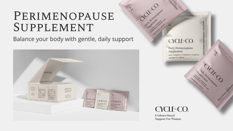 Why Women Love the Cycle + Co.Daily Perimenopause Supplement