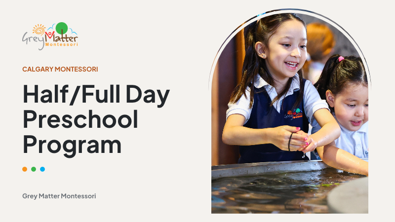 Half / Full Day Preschool Program