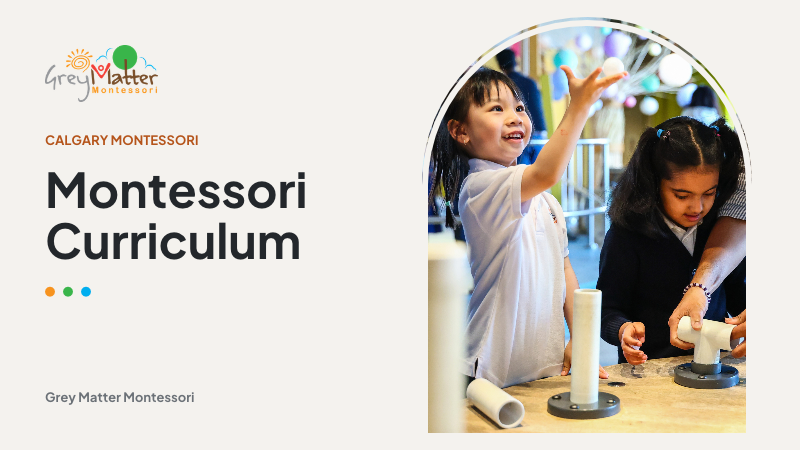 Montessori Curriculum