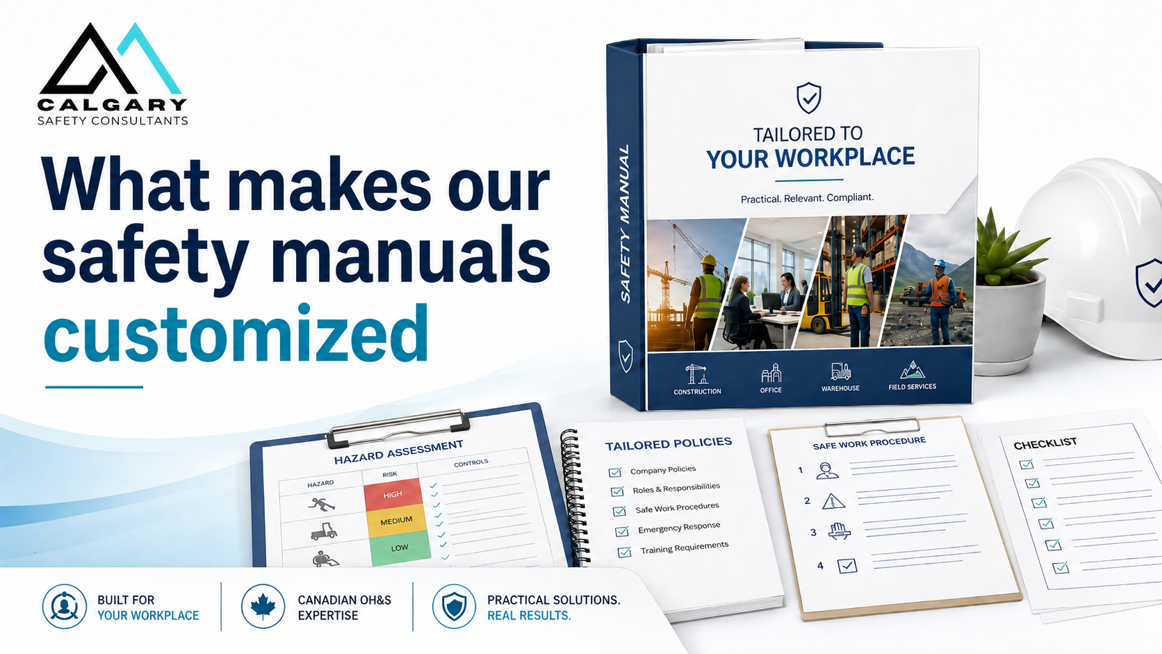 A customized safety manual can help your business