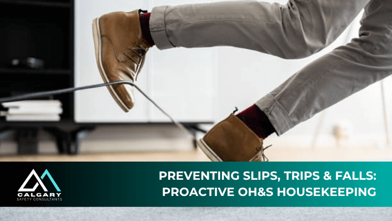 Preventing Slips, Trips &amp; Falls: Proactive OH&amp;S Housekeeping