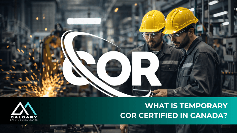 What Is Temporary COR Certified in Canada?