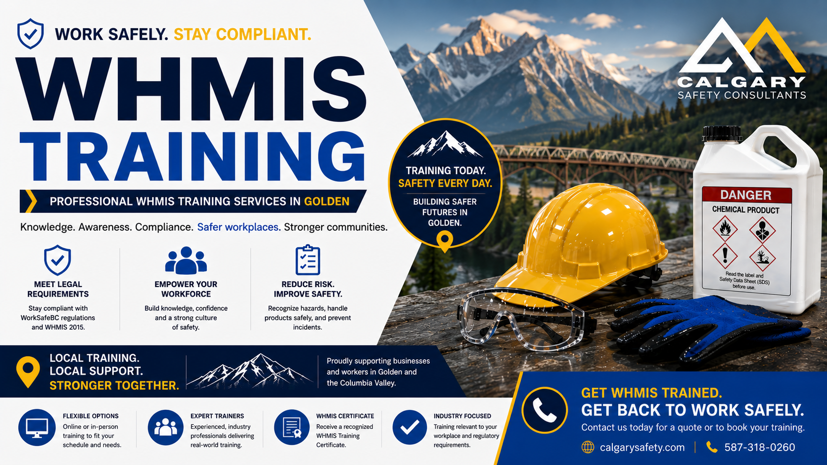 Who Needs WHMIS Training in Golden?
