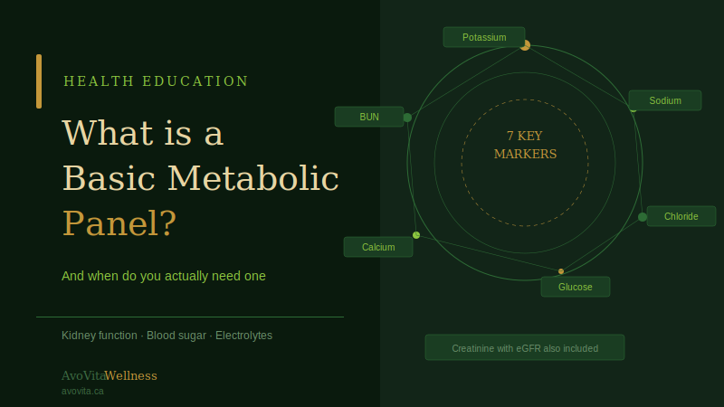 What is a Basic Metabolic Panel? And When Do You Actually Need One