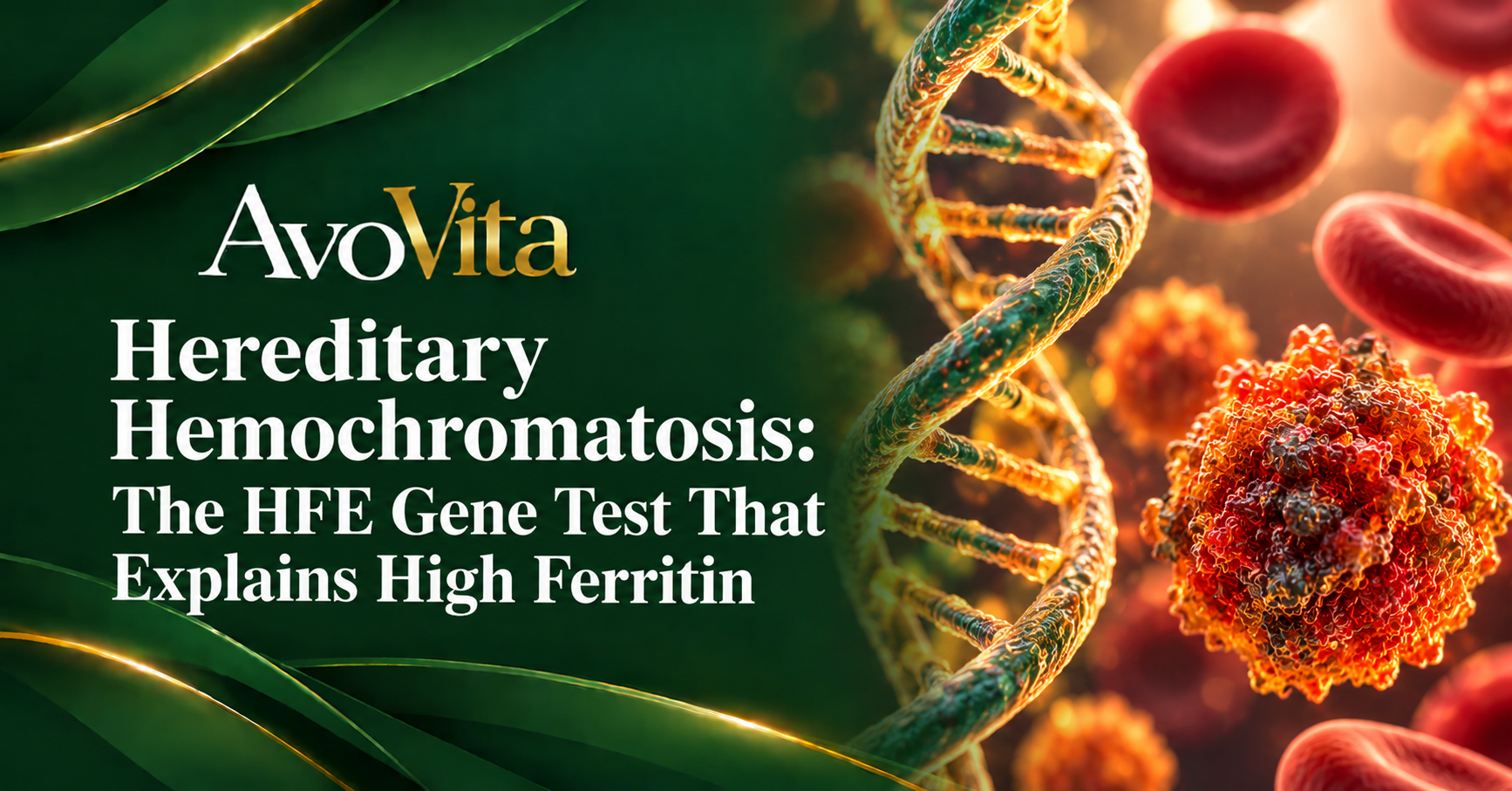 Hereditary Hemochromatosis: The HFE Gene Test That Explains High Ferritin