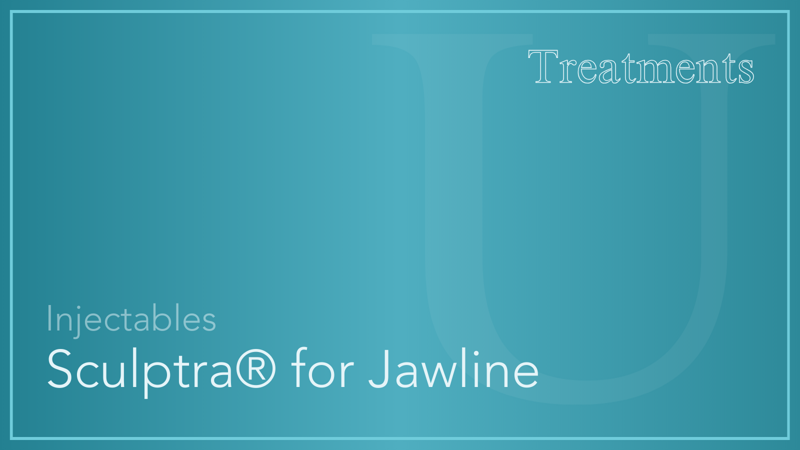 Sculptra For Jawline