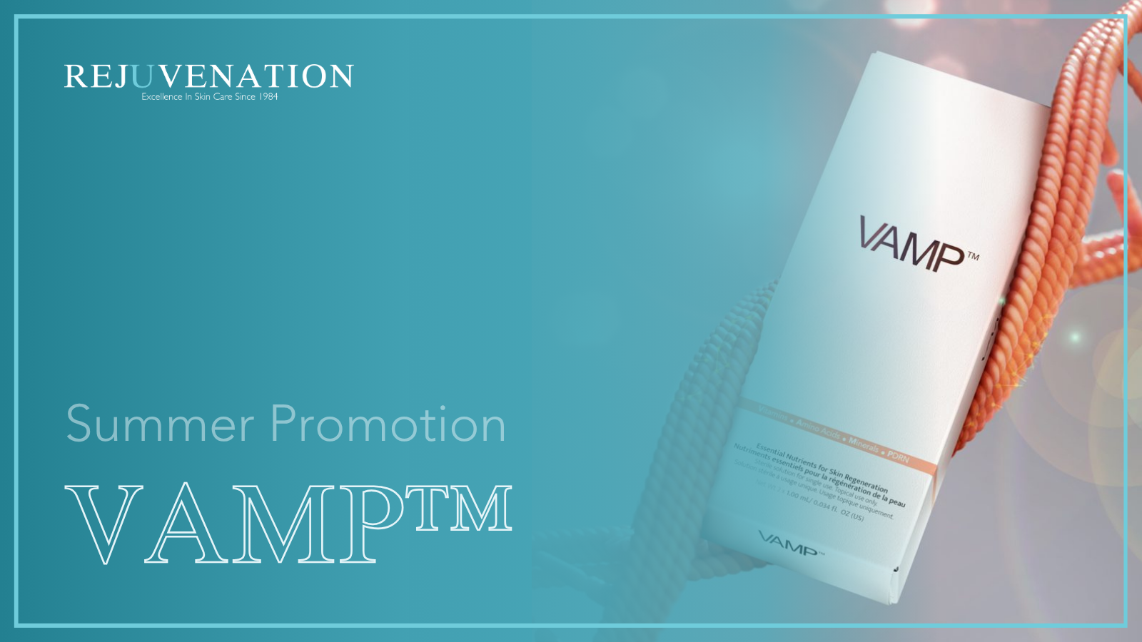 Receive a Complimentary VAMP™ Add-On with Select Skin Rejuvenation Treatments